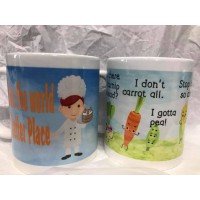 Custom Mugs - Personalized any Design / Photo