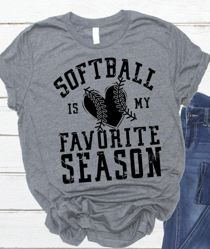 Softball Is My Favorite Season t-Shirt Softball Is My Favorite Season Shirt